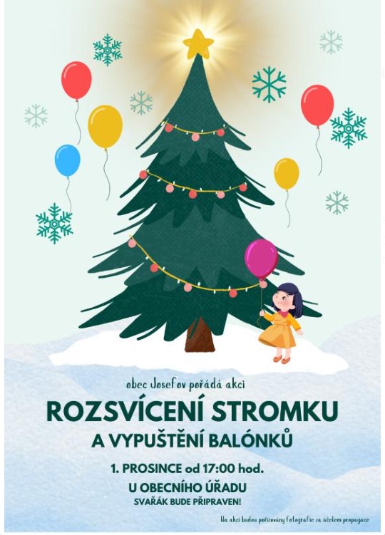 Rozsvícení stromu